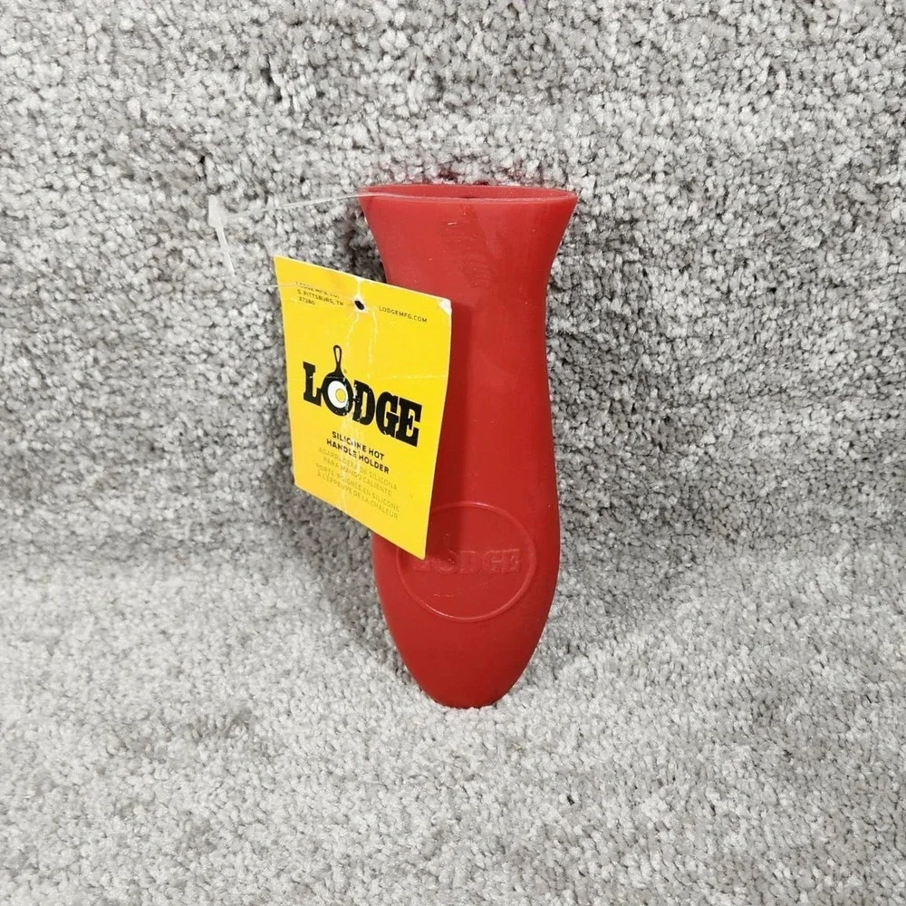 Lodge Silicone Hot‎ Handle Holder Red Heat Resistant ASNHH41